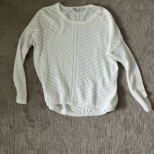 Medium PrAna white sweater.